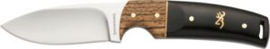 Browning Buckmark Hunter Knife - 3" Blade with Sheath