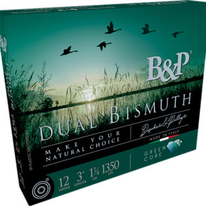 B&P Ammunition Dual Bismuth 12 Gauge Shotgun Shells