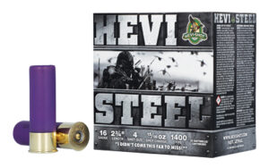 HEVI-STEEL 16GA Shotgun Shells - #4 Steel Shot
