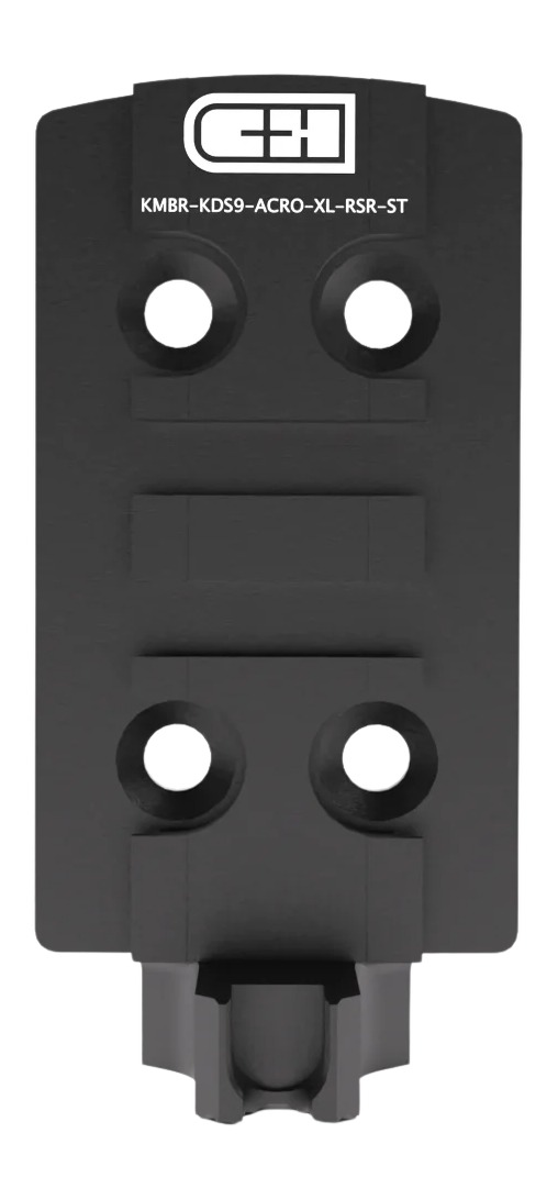 C&H KMBR-KDS9-ACRO-XL-RSR-ST Rear Sight for KDS9C