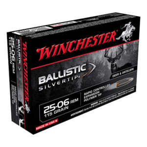 WIN BALLISTIC SILVERTIP 25-06 115GR BST 20/10