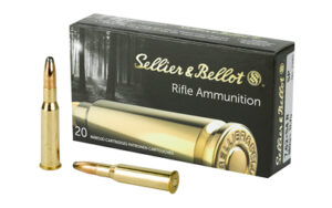 Sellier & Bellot 7.62x54R 180GR Soft Point Ammo - 20 Rounds