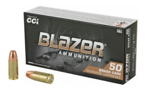 Blazer Brass 9mm 147 Gr FMJ Handgun Ammunition