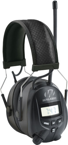 Walkers Electronic Earmuff with AM/FM Radio & Phone Connection