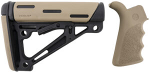 Hogue OverMolded Collapsible Buttstock for AR-15 - Flat Dark Earth