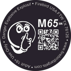 Firebird USA M65IR 65mm Flash/Smoke/Sound Targets - 10 Pack