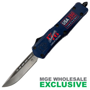 COBRATEC AMERICA 250 Blue Automatic Knife