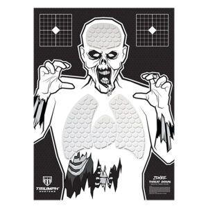 Triumph Systems Zombie Reactive Splatter Target - 30"x22"