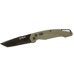 Telum Titan Tactical Automatic Folding Knife - 4" Tanto Blade