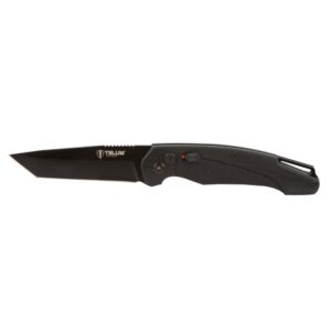 Telum Titan Tactical Automatic Folding Knife - 4" Tanto Blade