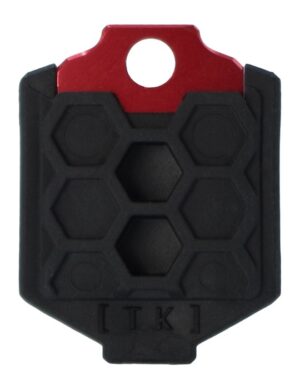 TANDEMKROSS TK28N0407BLK1 Shock Black Belt Buffer Rug