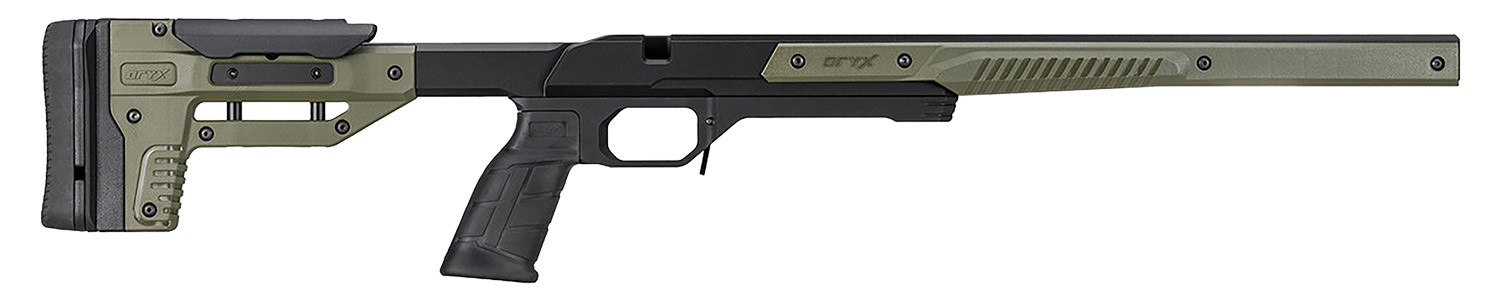 MDT Oryx Chassis for Savage Axis - OD Green/Black Aluminum