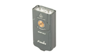 Fenix E03R V2 Keychain Flashlight - 500 Lumens Gray