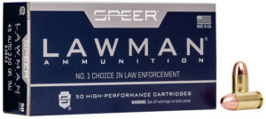 Speer Lawman 45ACP 230gr Total Metal Jacket Ammunition