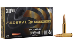 Federal Premium Gold Medal .308 Win 168gr OTM Ammunition
