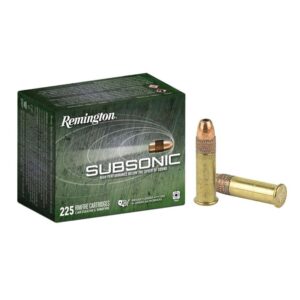 Remington Subsonic .22 LR Rimfire Ammunition - 40 gr HP