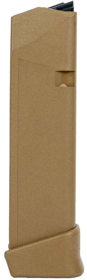 Glock 47488 G17/19 19rd 9mm Luger Magazine - Coyote Tan