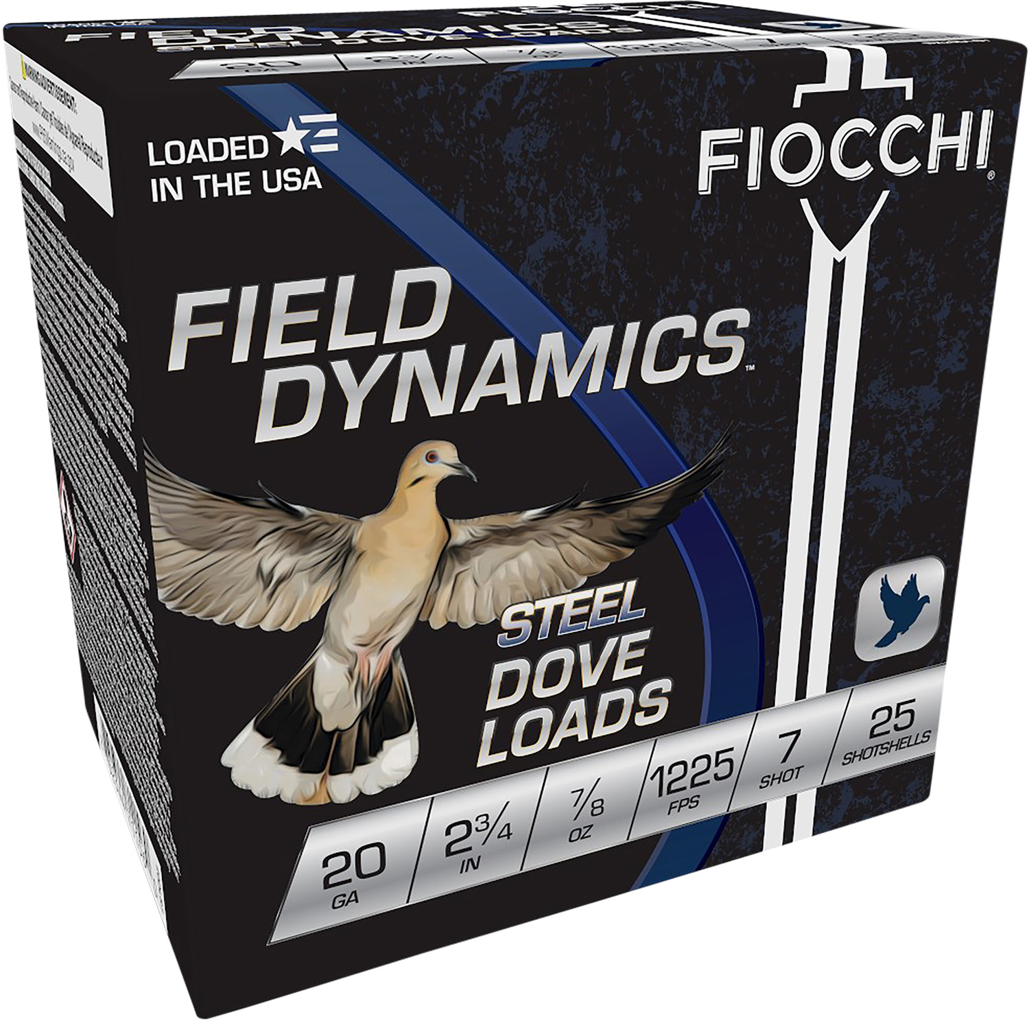 Fiocchi 20DLS7 Field Dynamics Dove & Quail 20 Gauge Shotgun Shells