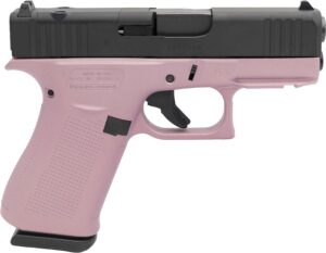 Glock 43X MOS 9mm Semi-Auto Handgun - Pink & Black
