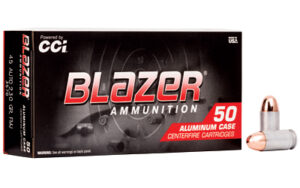 BLAZER .45 ACP 230GR FMJ Handgun Ammunition - 50 Rounds