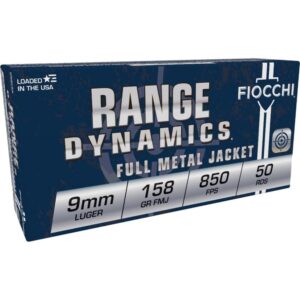 Fiocchi Pistol Shooting Dynamics 9mm Handgun Ammunition