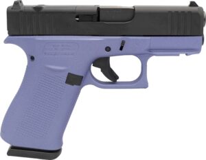 Glock 43X MOS 9MM Semi-Auto Handgun - Orchid Black