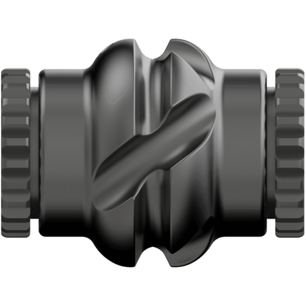 Specialty Stack It Peep Black - Micro-Adjustable Archery Peep