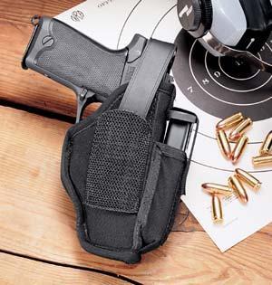 Uncle Mike's Ambidextrous Hip Holster for 3-4" Barrel Revolvers
