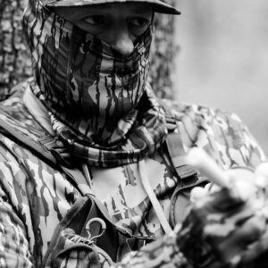 Knight and Hale Run N Gun Camo Face Mask - M.O Original Bottomland