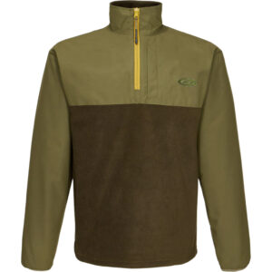 Drake 1/4 Zip Refuge Eqwader Jacket - Green Timber XL