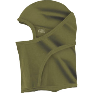 Half Rack Midweight Balaclava - Green Full-Face Coverage