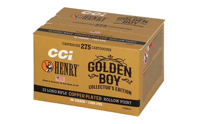 CCI Henry GB Edition .22 LR 36gr Copper Hollow Point