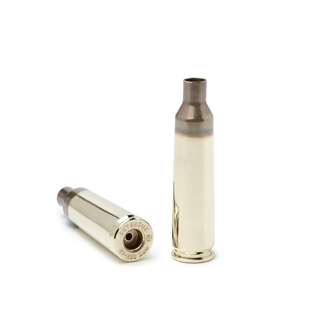 Peterson LRP Unprimed Brass .22-250 Rem - 50/ct