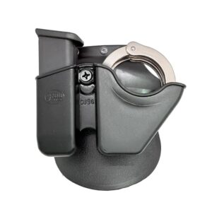 Fobus CU9G Combo Handcuff/Magazine Holster - Black