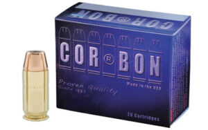 CORBON .45 ACP+P 165GR JHP Self Defense Ammunition