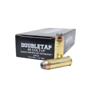 Double Tap .45 Colt(+P) 250gr Handgun Ammo - SJHP