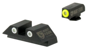 Night Fision GLK001003YGW Tritium Night Sights for Glock