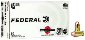 Federal RTP45230 45ACP 230gr Full Metal Jacket Ammo