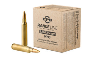 PPU 5.56 NATO 55 Grain FMJBT Ammo - Range Line