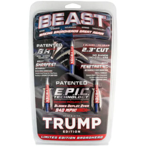 Bowmar Beast Trump Edition Broadhead 100 gr - 3 Pack