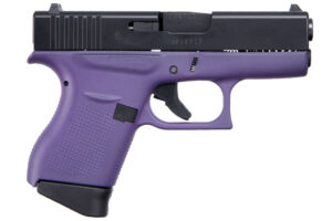 Glock 43 9MM Semi-Auto Handgun - Purple & Black
