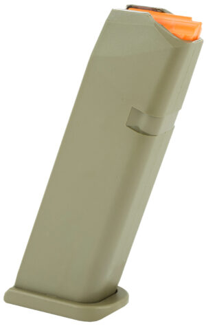 Glock 17 Magazine 17rd 9mm Luger OD Green Polymer