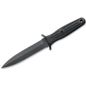 Boker Applegate Fixed Blade Knife - 4.7" Black Handle