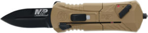 S&W M&P OTF Compact 1.9" Spear Point Knife - Black/FDE