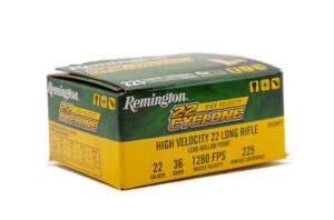 Remington Cyclone .22 LR 36gr Lead HP Ammunition - 225 Rounds