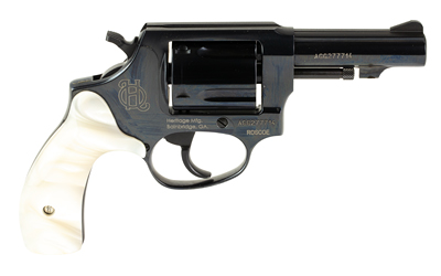 Heritage Roscoe .38 Special 3" Revolver with Pearl Grips - Image 2