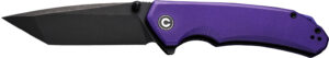 CIVIVI Brazen Purple G10 Pocket Knife - 3.5" TNTO