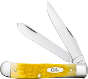 Case CAE Trapper Yellow Bone Pocket Knife