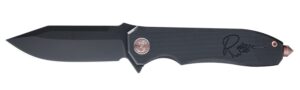 Eikonic SIG RS 5BB Rose Pocket Knife - 2.93" Black/Rose