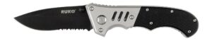 Ruko RUK0119-CS Tactical Folding Knife - 3.5" 440A Steel